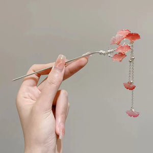 Floral Pearl Hairpins