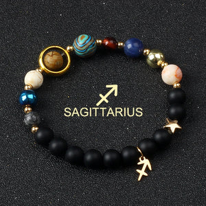 Natural Stone Constellation Bracelets