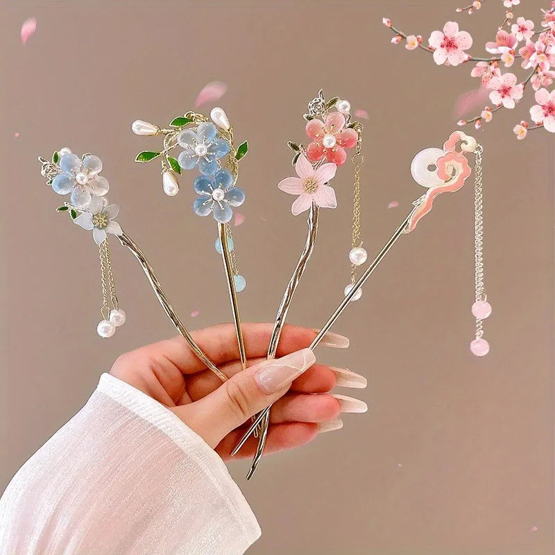Daily (Pink/Blue) Hairpin Fashion