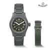 Boderry (Titanium Auto) Seiko Sports Watch (100M Waterproof)