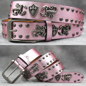 Cross/Cowboy/Stud Leather Belts