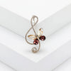 Musician Butterfly Brooch
