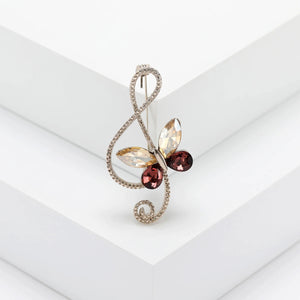 Musician Butterfly Brooch