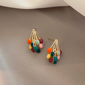 French Romantic - Retro Earrings