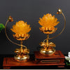 Lotus Buddha Lamps (pair)