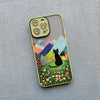 Black Cat/Landscape iPhone Cases