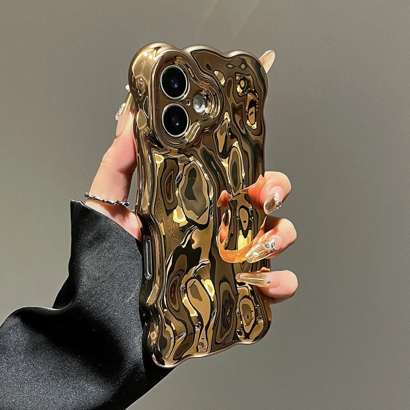Glossy Ripple iPhone Cases (11-17)