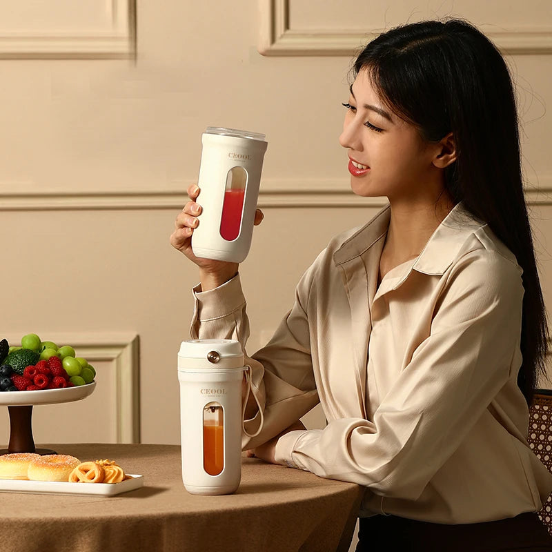 10 Blades Electric Portable Blender (350ML)