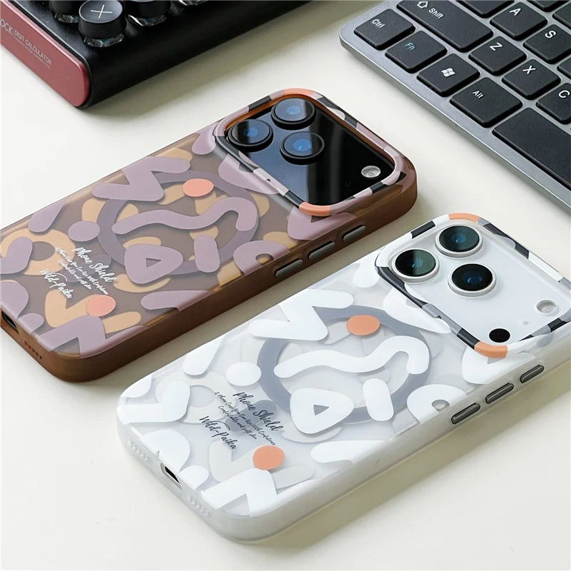 Graffiti Magsafe iPhone Cases (Wireless Charge)