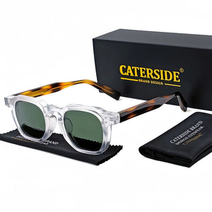 Retro Designer Polarized Sunglasses