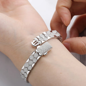 Honeycomb (Moissanite GRA Certification) Bracelet