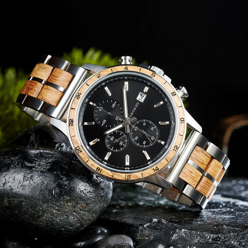 BOBO BIRD (Steel/Wood) Watches