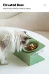 Pet Double Ceramic Bowls (with Stand)(USA)