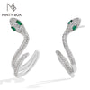 Snake S925 Moissanite Earrings