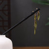Wooden Moon/Flower Hair Sticks