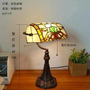 Tiffany (Banker Style) Desk Lamp