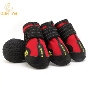 Reflective Dog Shoes (Waterproof Anti-Slip)