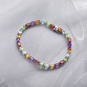 Color Charm - Sterling Bracelet