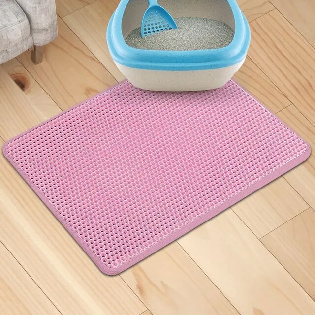 Cat Litter Mat (Double/Foldable)