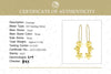 Elegant Forget-me-not Flower (Sterling) Earrings