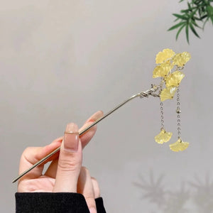 Floral Pearl Hairpins