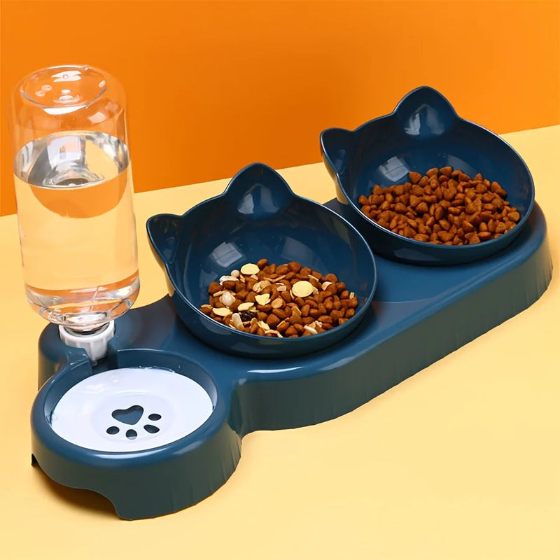 PET Feed Bowls (with Water Bottle)