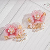 Butterfly Flower Hairclips (1pair)