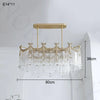 French Tassel (Copper) Crystal Chandelier