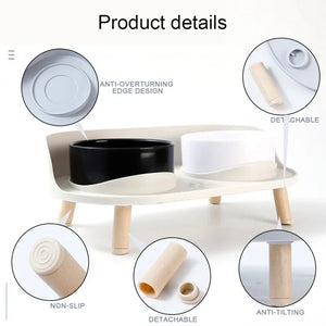 Pet Elevated Food/Water Feeder(USA)