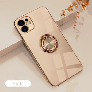 Smart iPhone Ring Holder Case