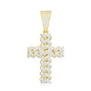 Bling/Diamond Sterling Cross Necklace