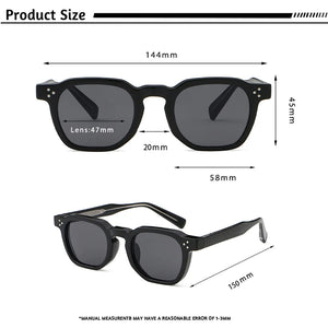 Retro Designer Polarized Sunglasses