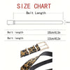 Leopard Design Belt