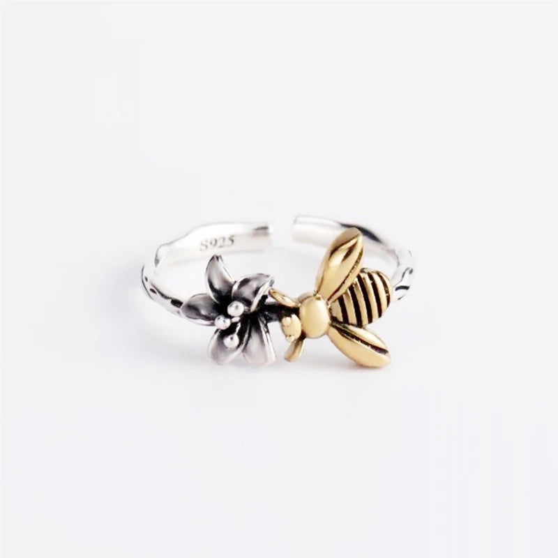 Bee Sterling Ring