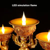 Buddhist Candle Decor Lamp