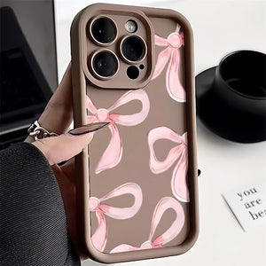 Bow & Cherry iPhone Cases