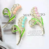 Lily Of The Valley Hair Clips