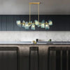 Designer (Blue/Glass) Chandelier