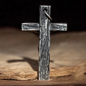 CROSS Handmade S925 Sterling Men's Pendant