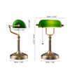Classic Desk Lamp (Green/White)