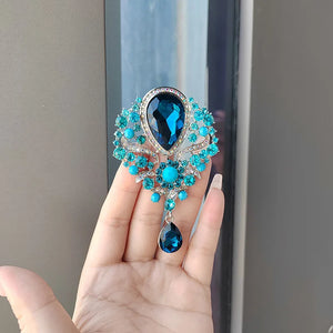 Retro Waterdrop Brooches