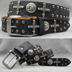 Cross/Cowboy/Stud Leather Belts