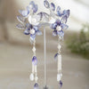 Butterfly Flower Hairclips (1pair)