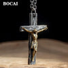 CROSS Handmade S925 Sterling Men's Pendant