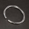 Viking Twist Cuff Bangle (925 Sterling Silver)