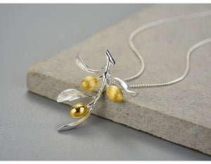 Olive Leaf Branch - Jewelry Set