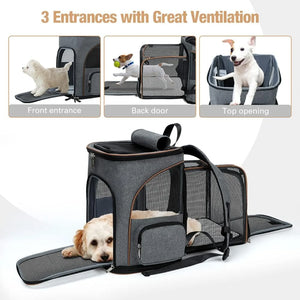 Expandable Pet Backpack (Airline-Approved)