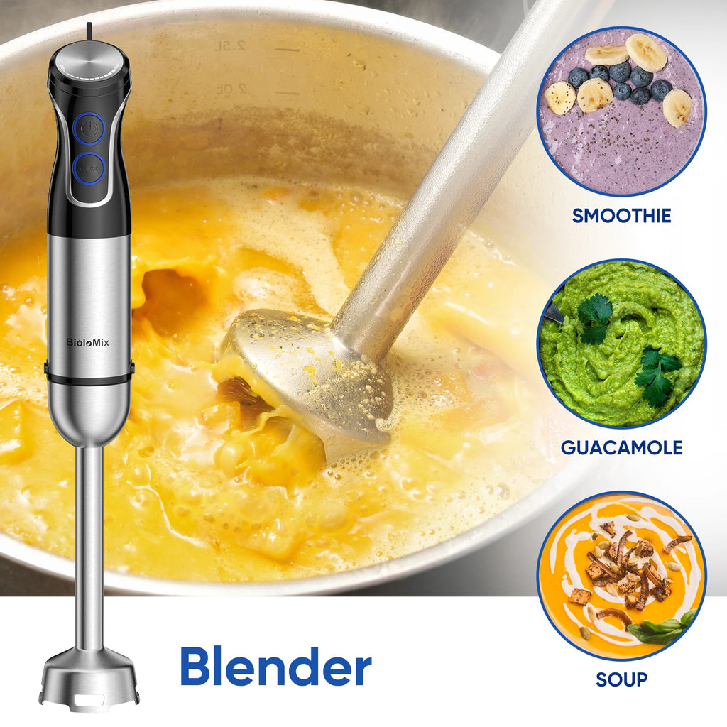 Hand Blender (5in1) Stainless Steel (1500W)