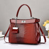 Crocodile Print Handbags