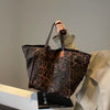 Leopard Print (Canvas) Beach Bags